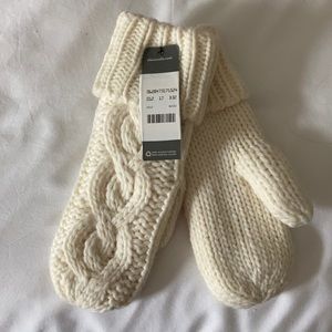 Cable Knit Mittens
